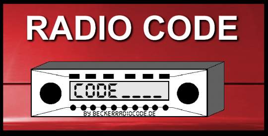 Radio Code fits Becker BE4706 Smart 